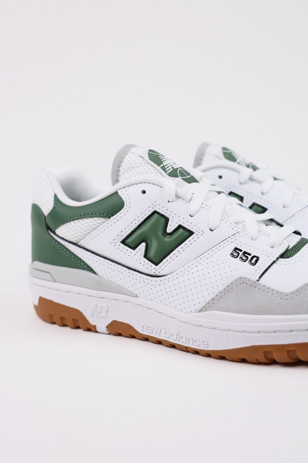 New Balance - 550 - White/Nori - Canoe Club