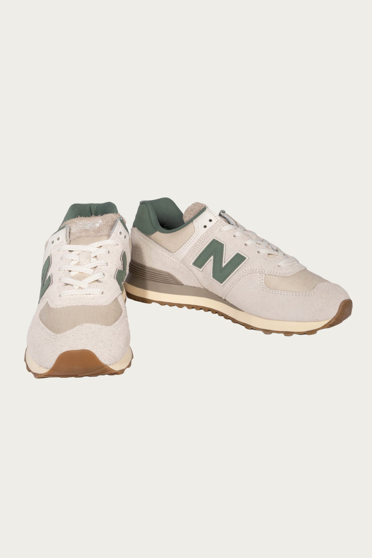 New Balance - 574 - Beige/Green - Canoe Club
