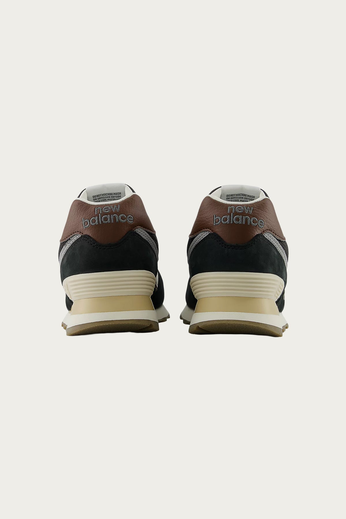 New Balance - 574 - Brown/Dark Silver Metallic - Canoe Club