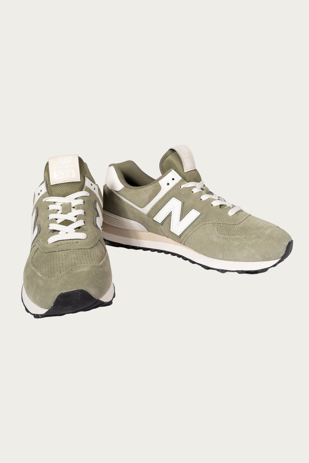 New Balance - 574 - Dark Olivine/Sea Salt - Canoe Club
