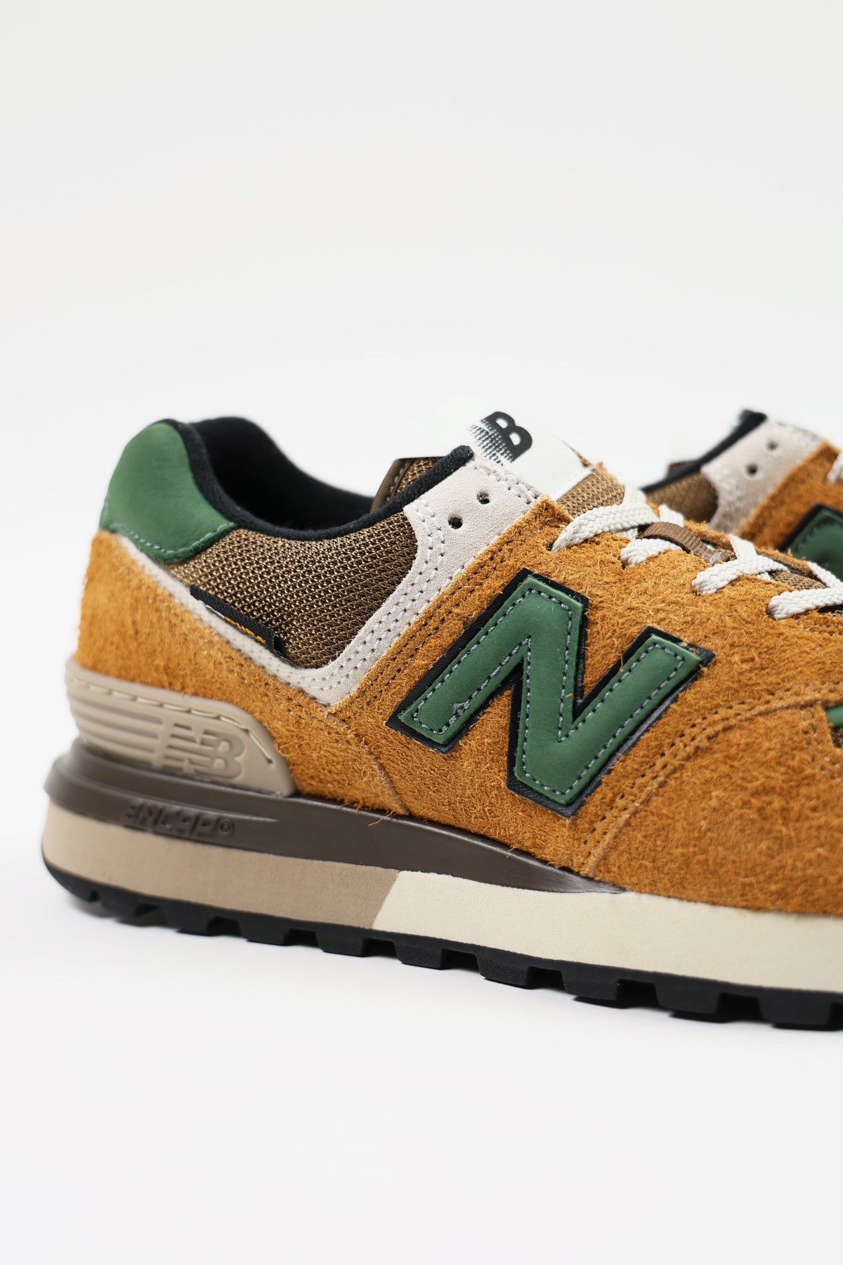 New Balance - 574LG - Brown/Green - Canoe Club