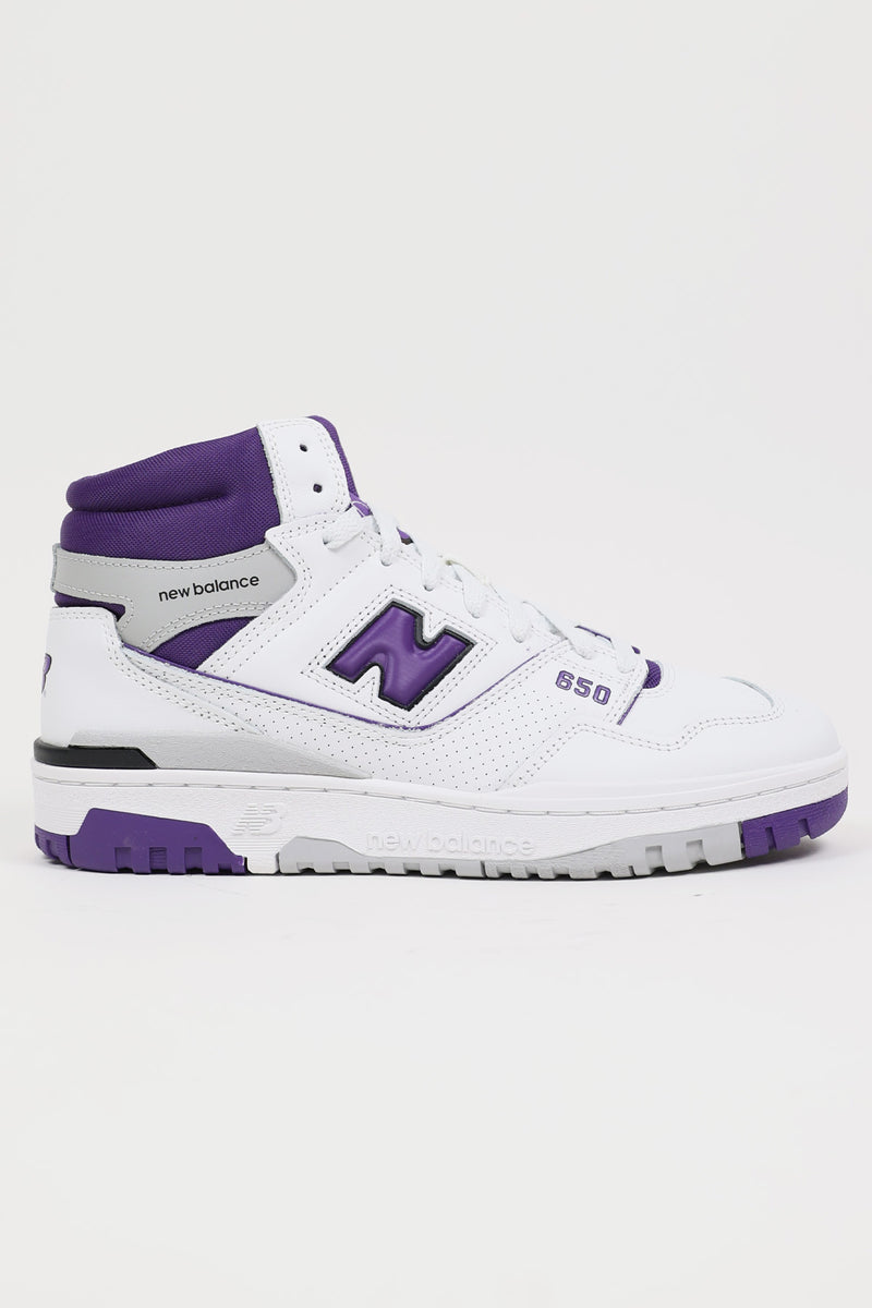 New Balance 650 ホワイト/パープル23.5cm バッシュ New Balance 650 | White/Purple | Canoe Club