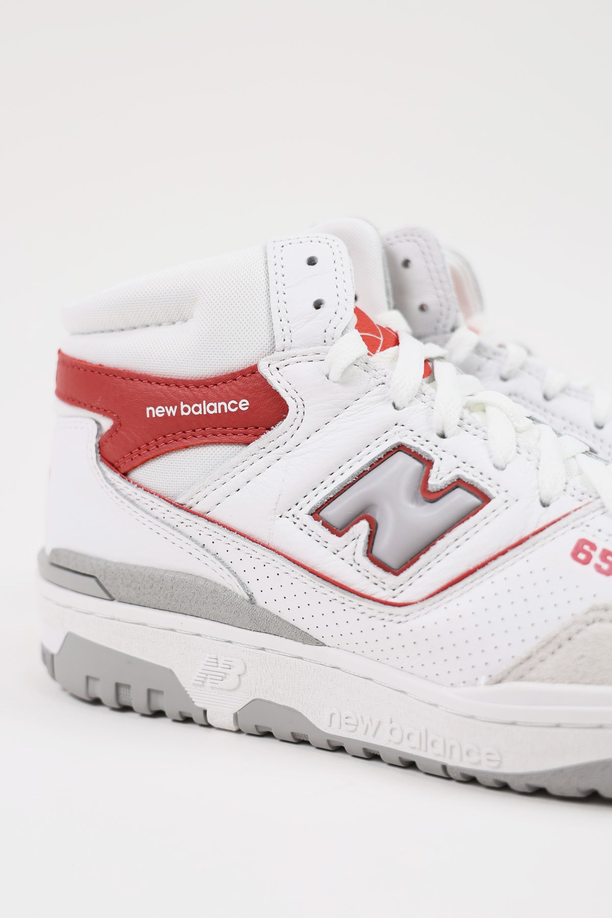 New Balance - 650 - White/Red - Canoe Club