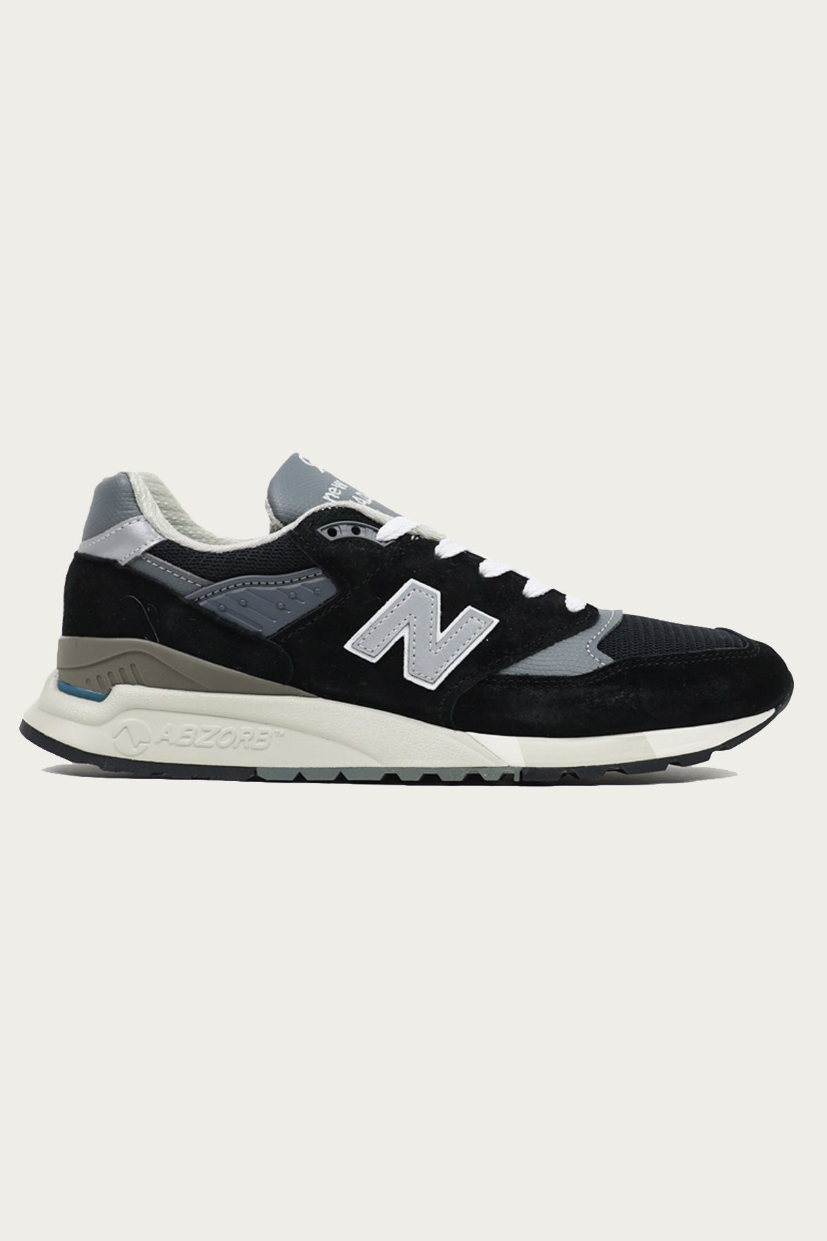 New Balance - 998 - Black/Grey - Canoe Club