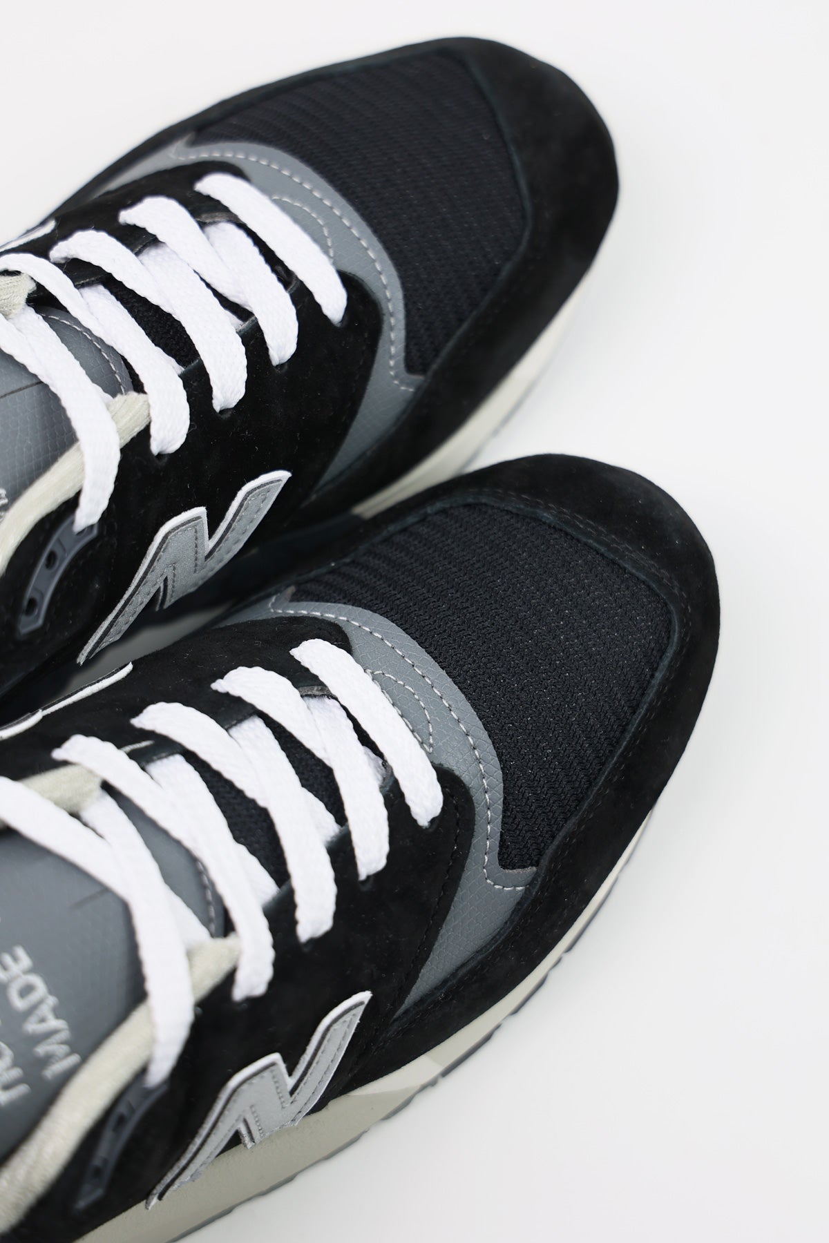 New Balance - 998 - Black/Grey - Canoe Club