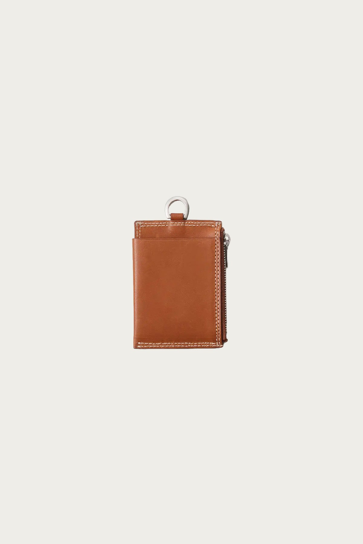 Niceness - Bay Ray Zip Card Case - Cognac - Canoe Club