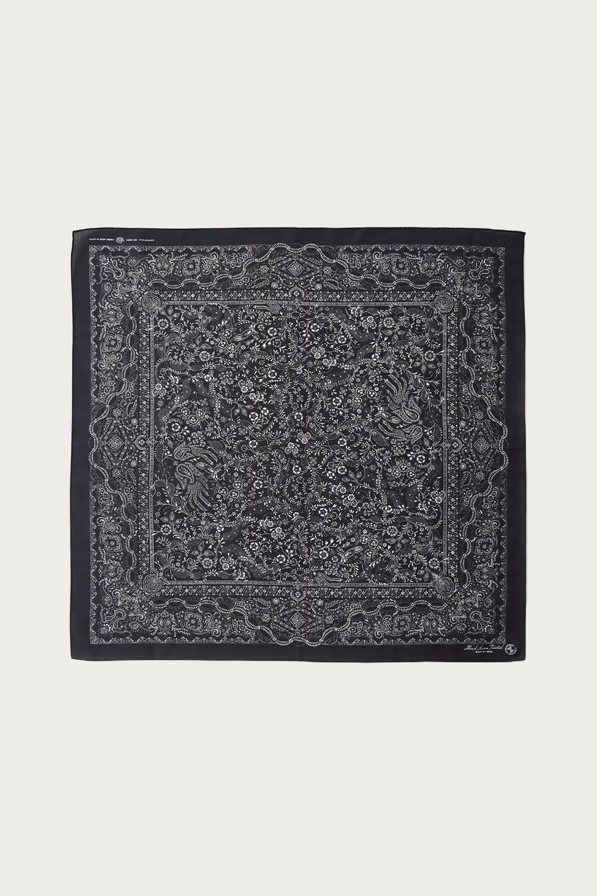 Niceness - Chao Bandana Scarf - Black - Canoe Club