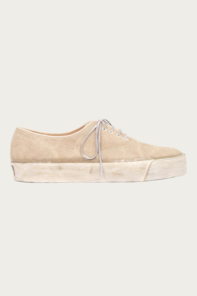 Niceness Georgia NN Leather Yacht Shoes | Beige | Canoe Club
