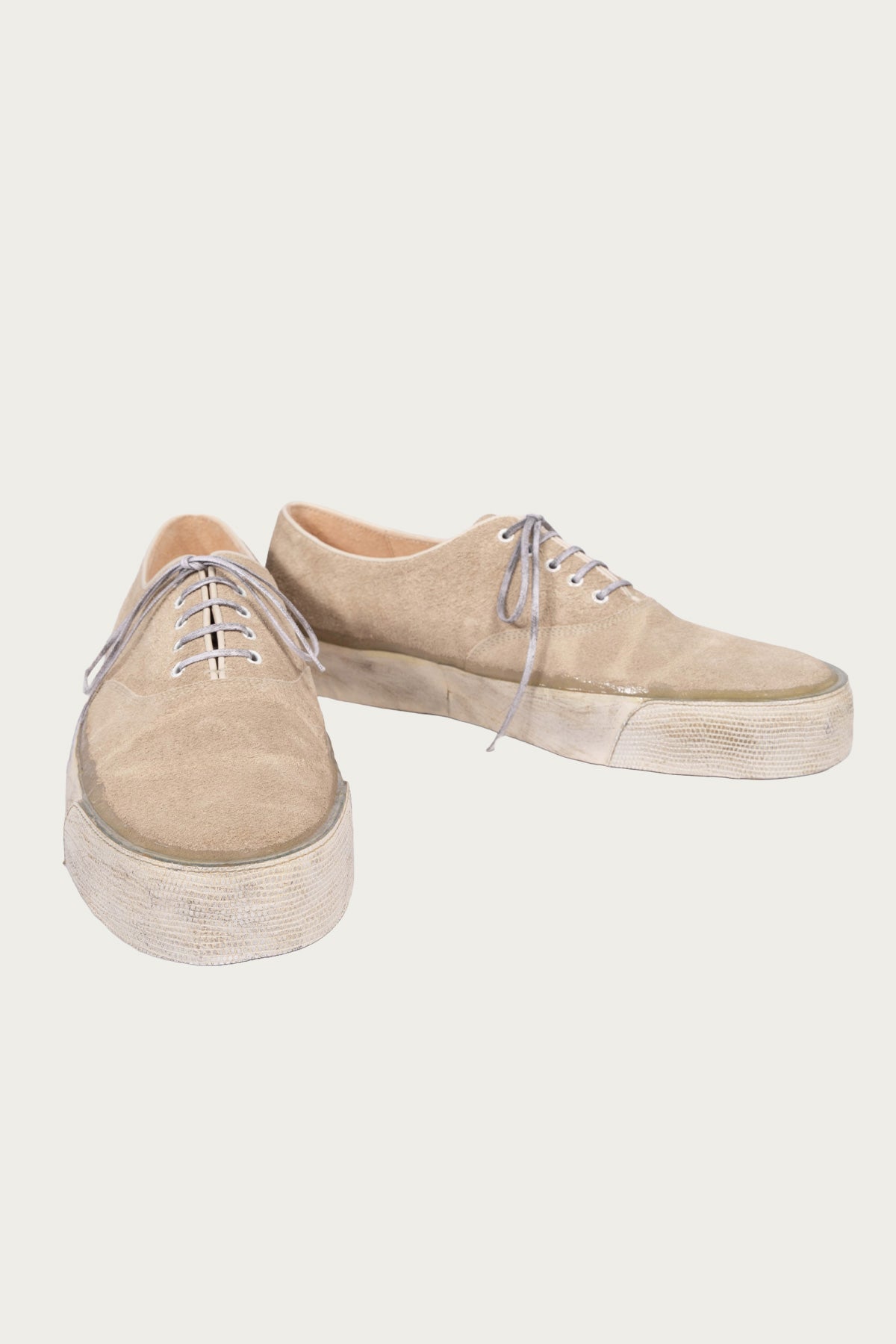 Niceness - Georgia NN Leather Yacht Shoes - Beige - Canoe Club