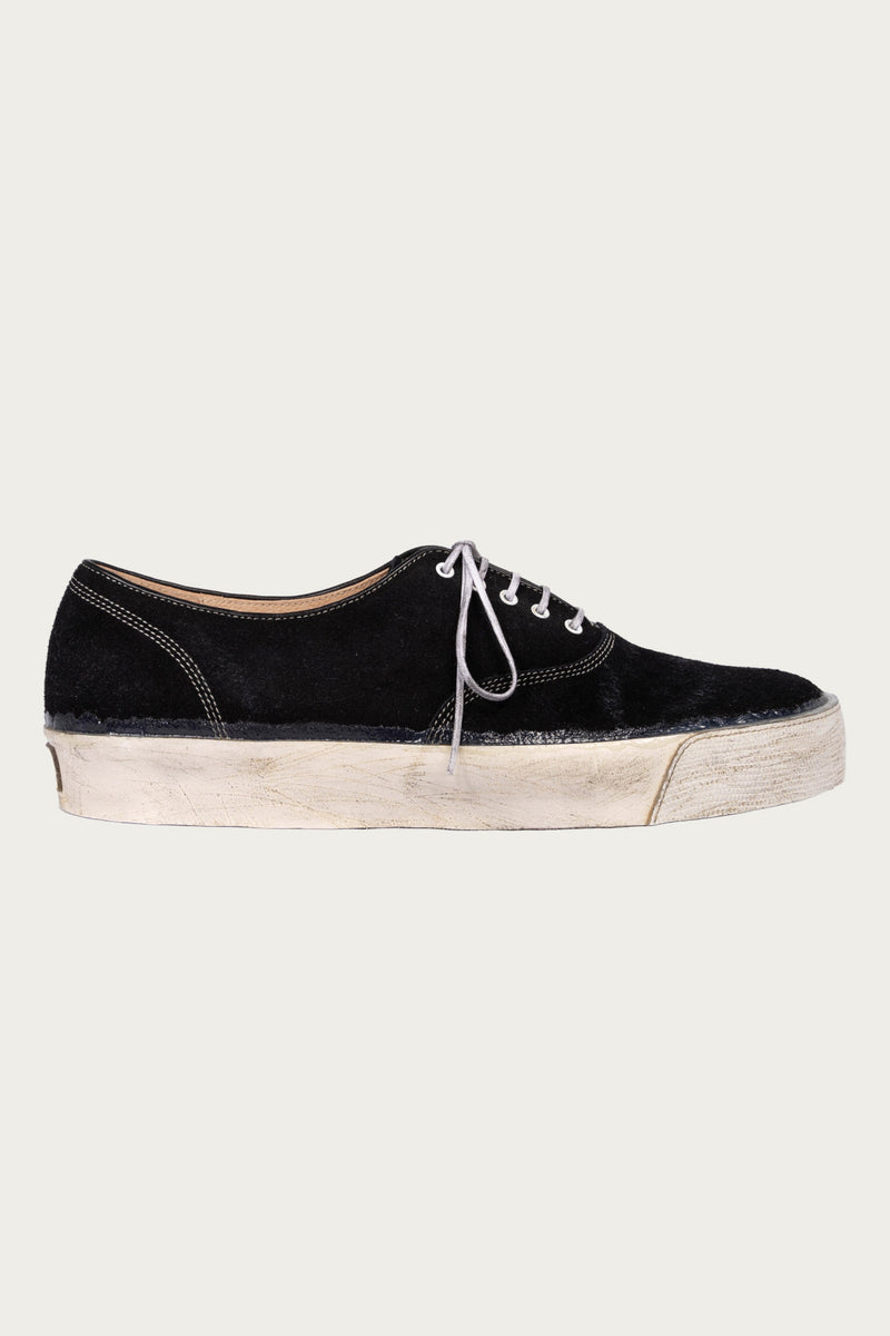 Niceness Georgia NN Leather Yacht Shoes | Black | Canoe Club