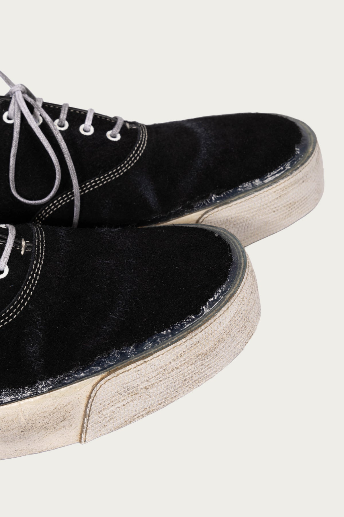 Niceness - Georgia NN Leather Yacht Shoes - Black - Canoe Club