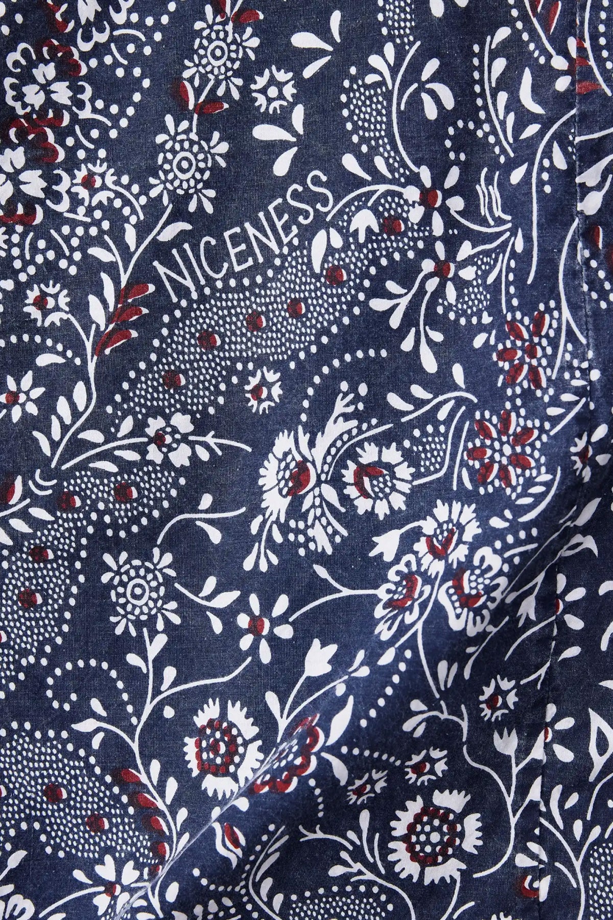 Niceness - Gyan Bandana Trucker Jacket - Navy - Canoe Club