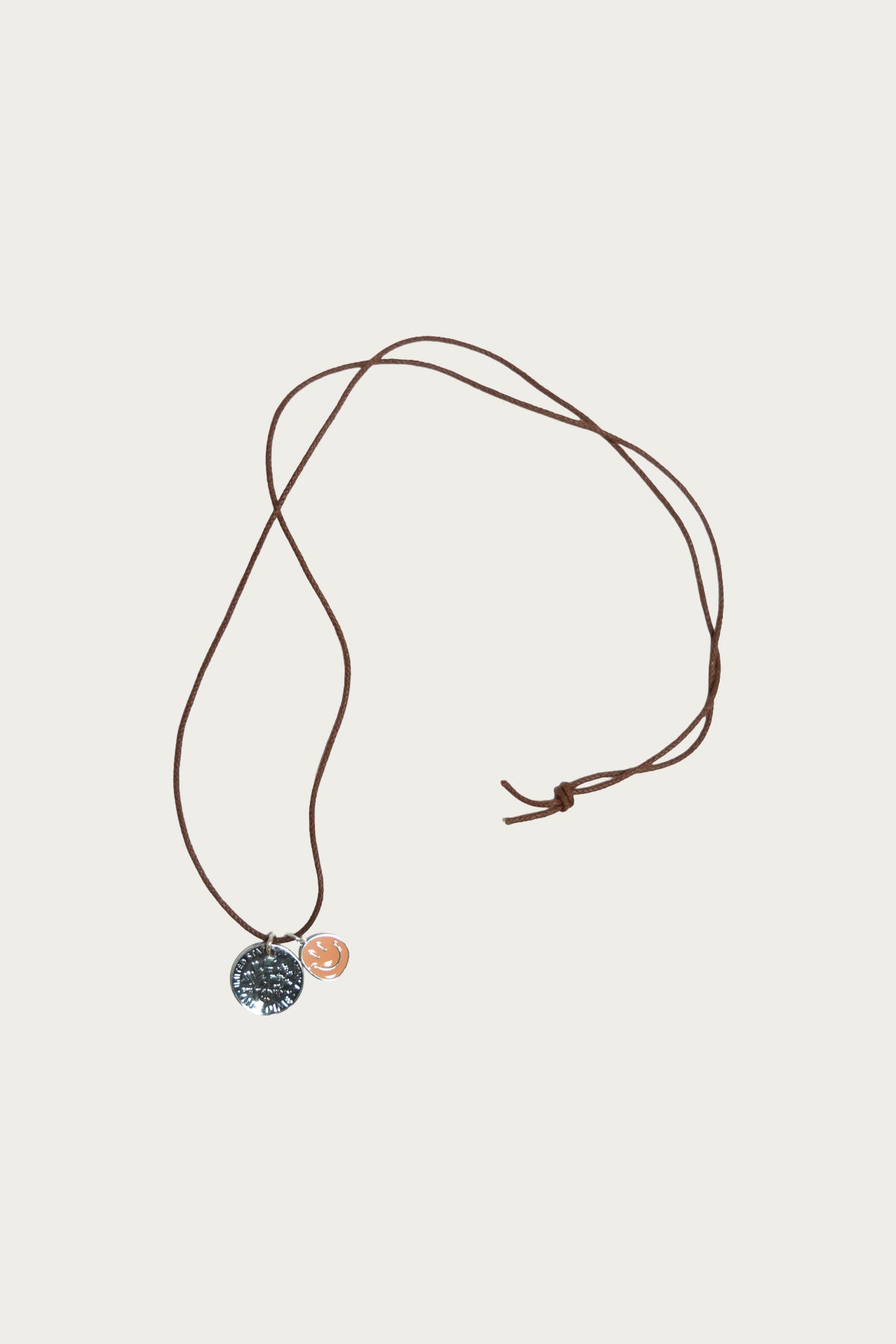 North Works - 10¢ Smile Necklace - Pink - Canoe Club