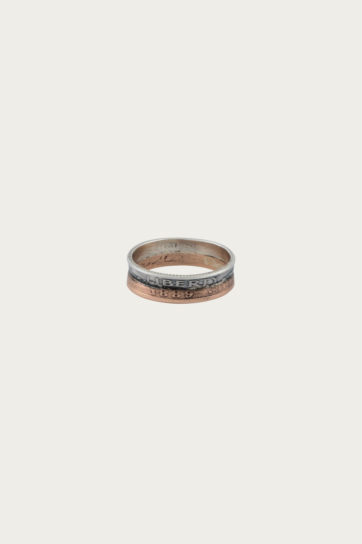 North Works - Dime & Penny 2-Tone Ring - Canoe Club