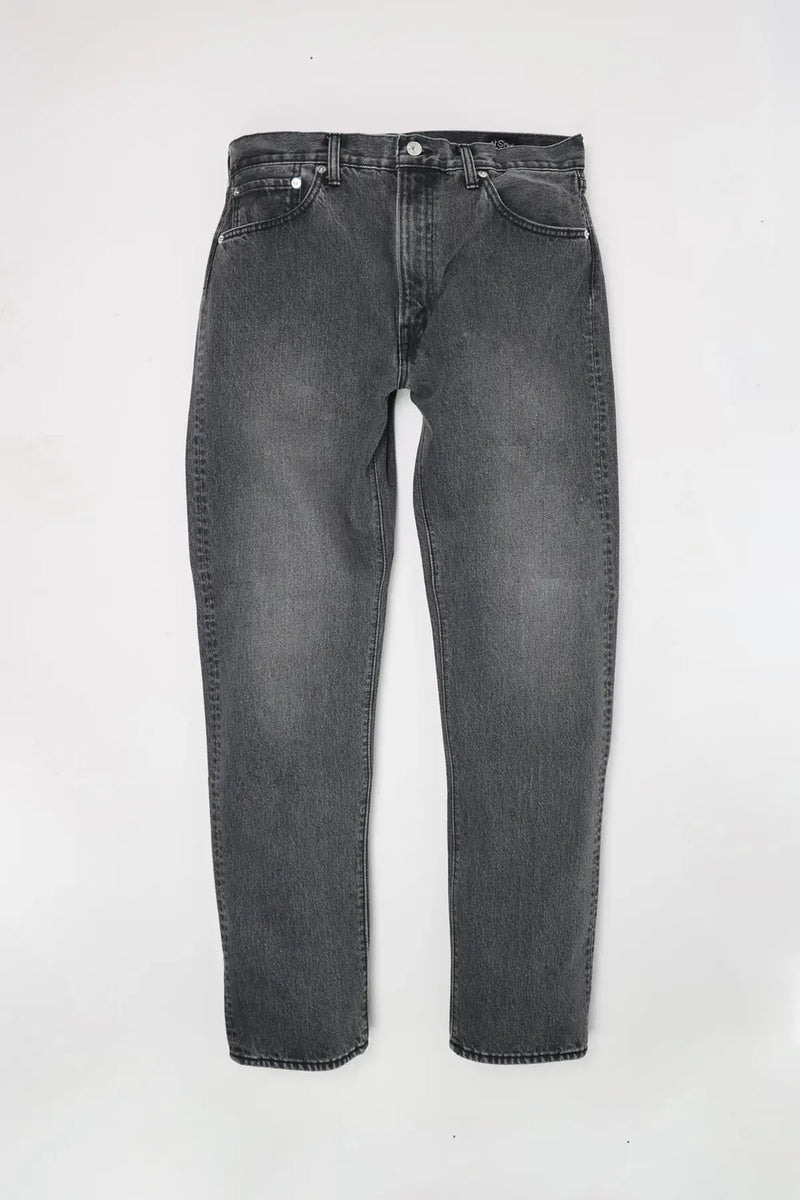 orSlow Ivy Fit Denim 107 Jeans | Black Denim Stone | Canoe Club