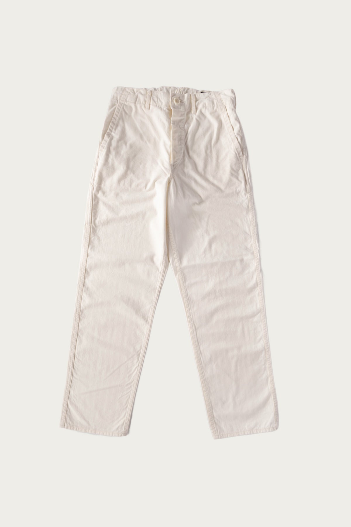orSlow - French Work Pants - Ecru - Canoe Club