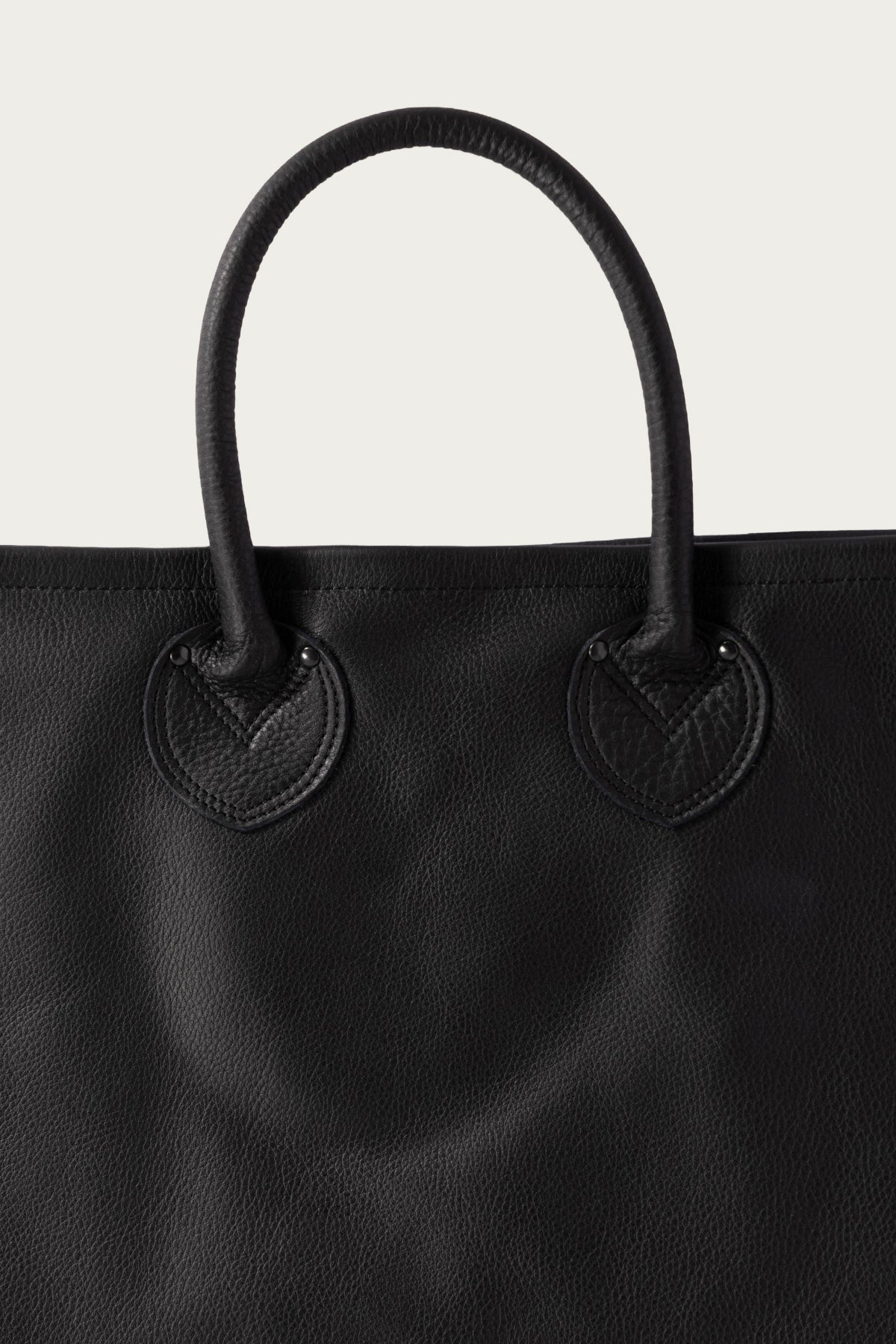 orSlow - Leather Tote - Crafted In Japan - Black - Canoe Club