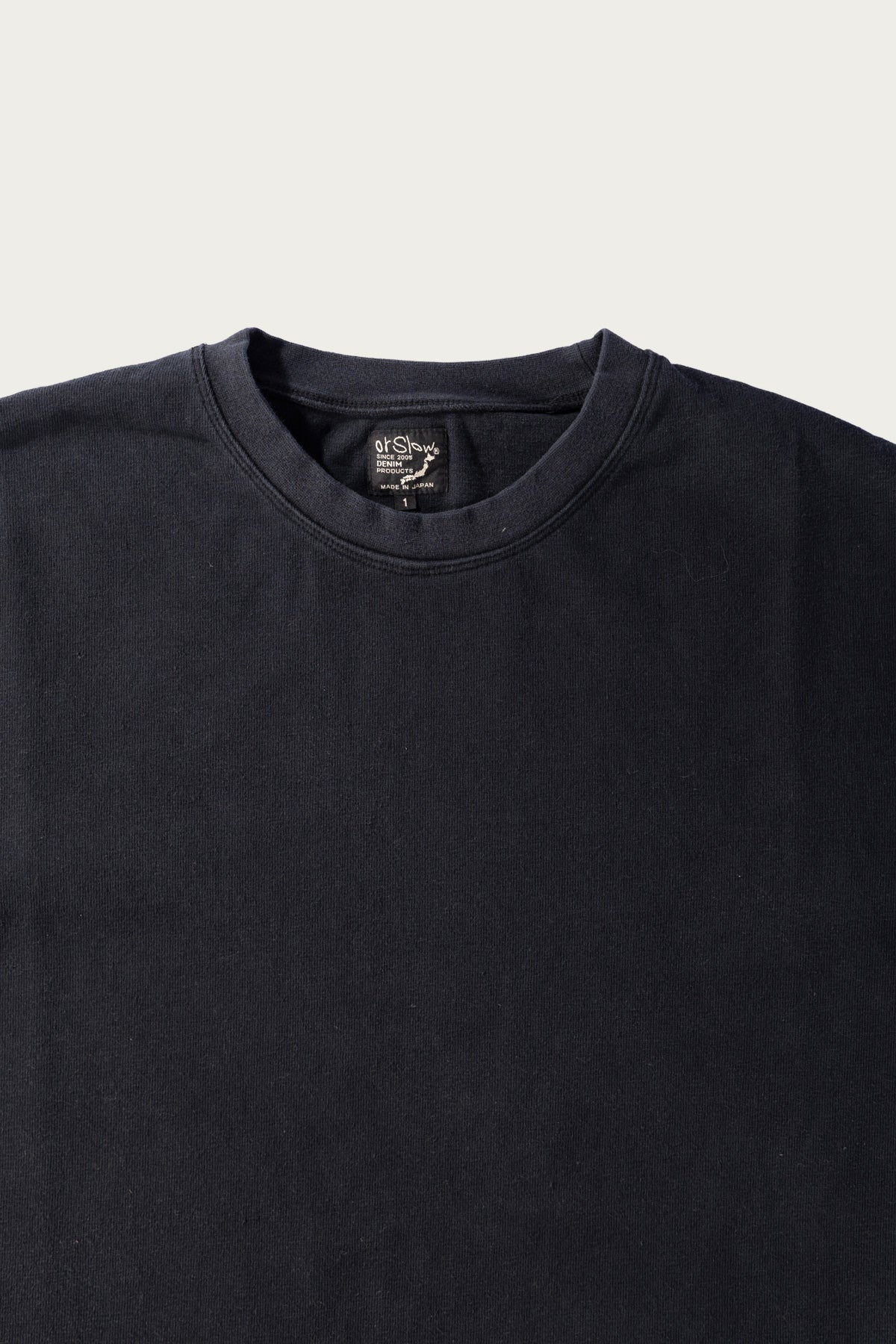 orSlow - Loose Fit T-Shirt - Black - Canoe Club
