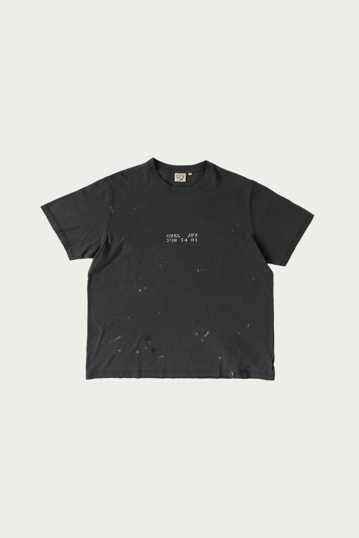 orSlow - ORSL JPN Print Tee - Black - Canoe Club