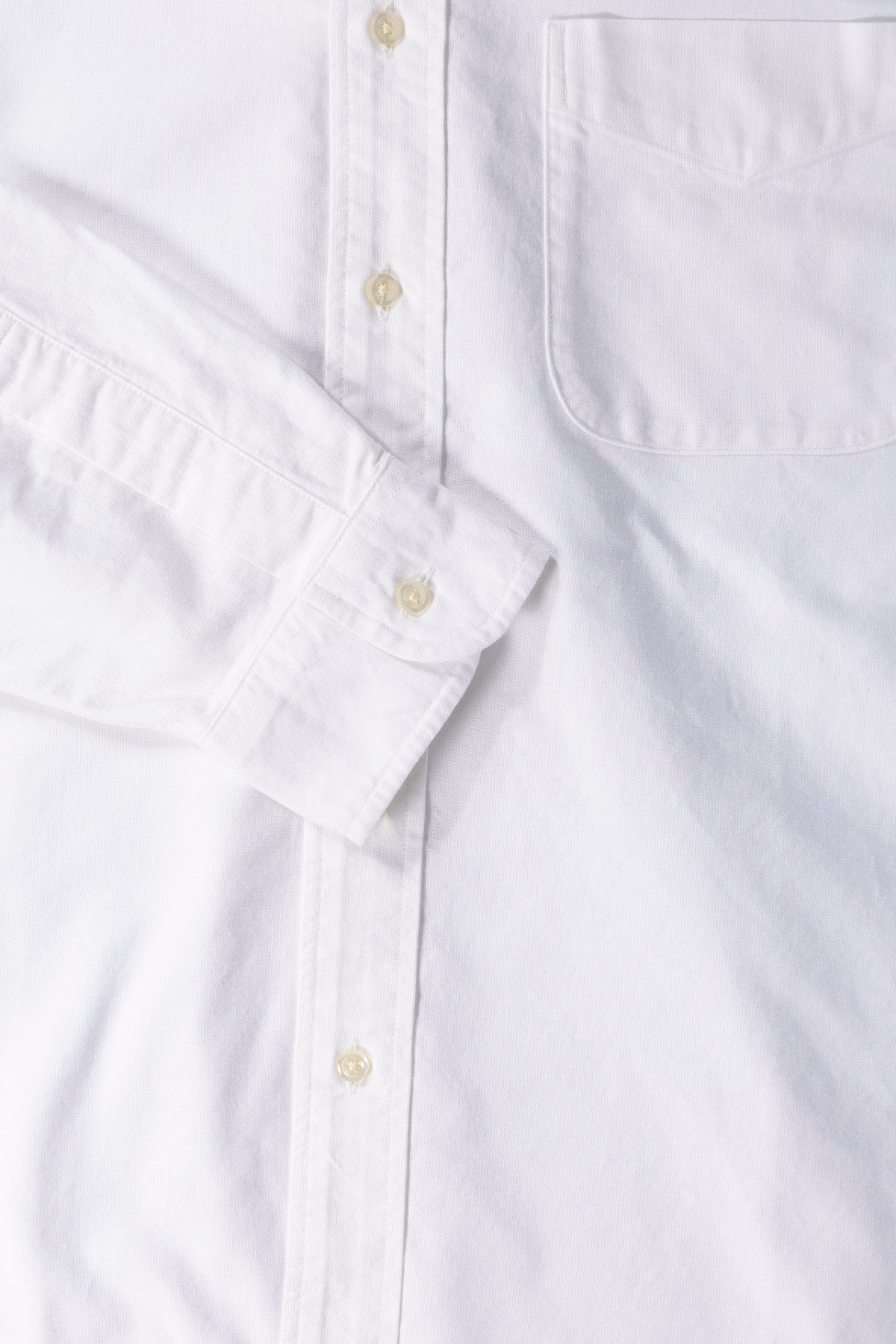 orSlow - Oxford Standard Buttondown Shirt - White - Canoe Club