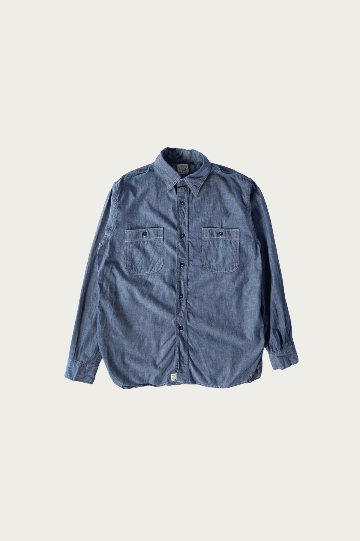 orSlow - Relax Fit Chambray Work Shirt - Chambray - Canoe Club
