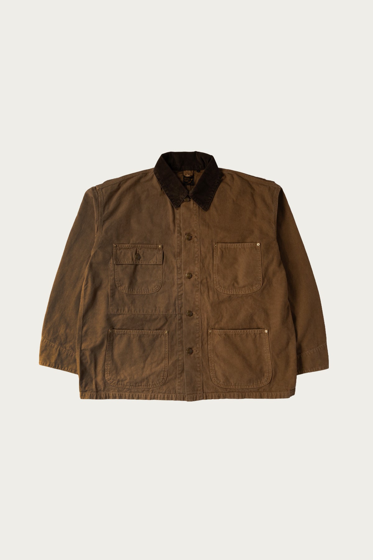 orSlow - Relax Fit Oxford Coverall - Brown - Canoe Club