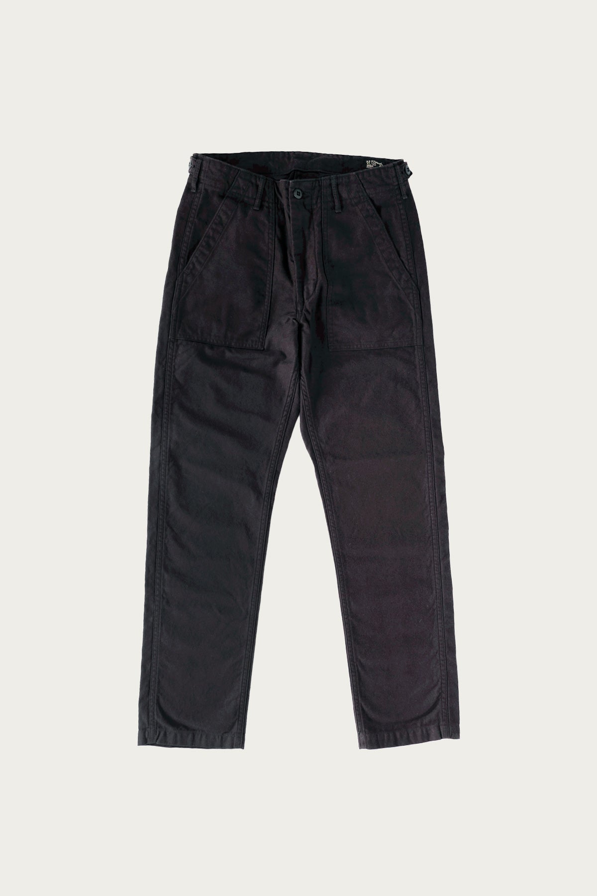 orSlow - Slim Fit Fatigue Pants - Black - Canoe Club