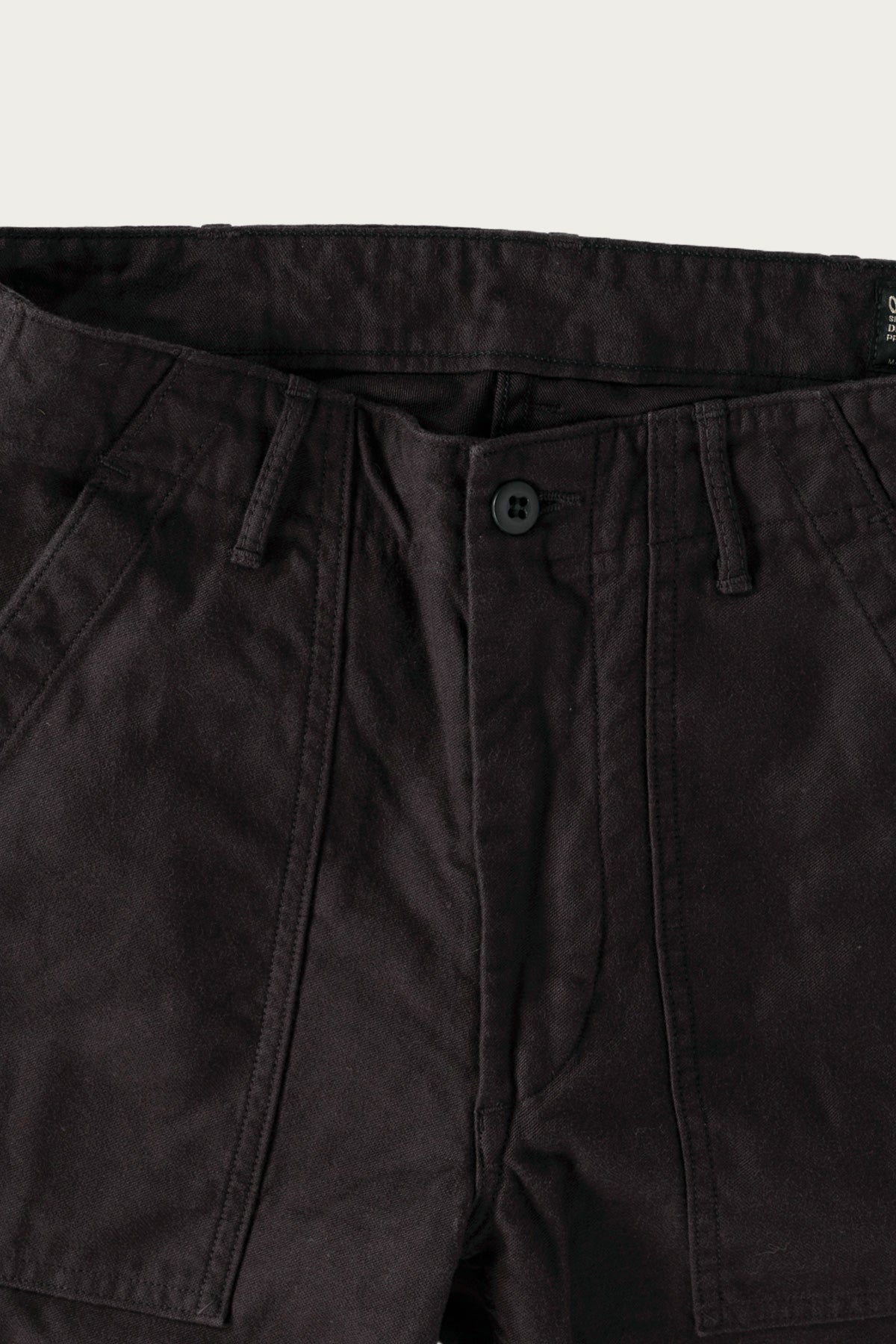 orSlow - Slim Fit Fatigue Pants - Black - Canoe Club