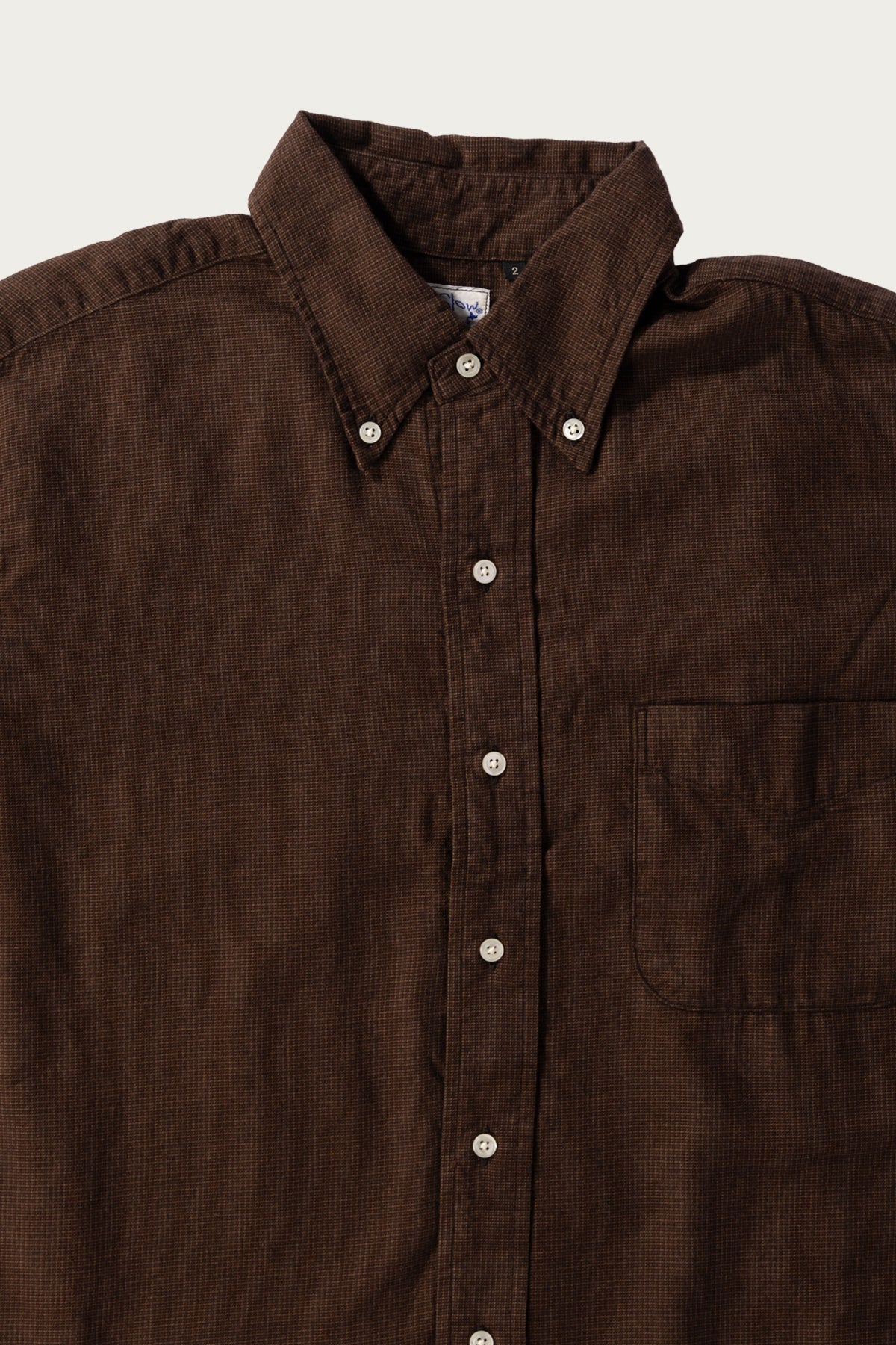 orSlow - Standard Button Down Shirt - Burgundy - Canoe Club