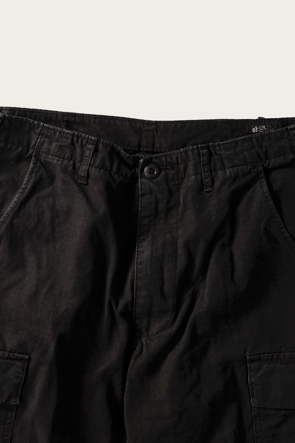 orSlow - Stone Black Vintage Fit 6 Pocket Cargo Pants - Black Stone - Canoe Club