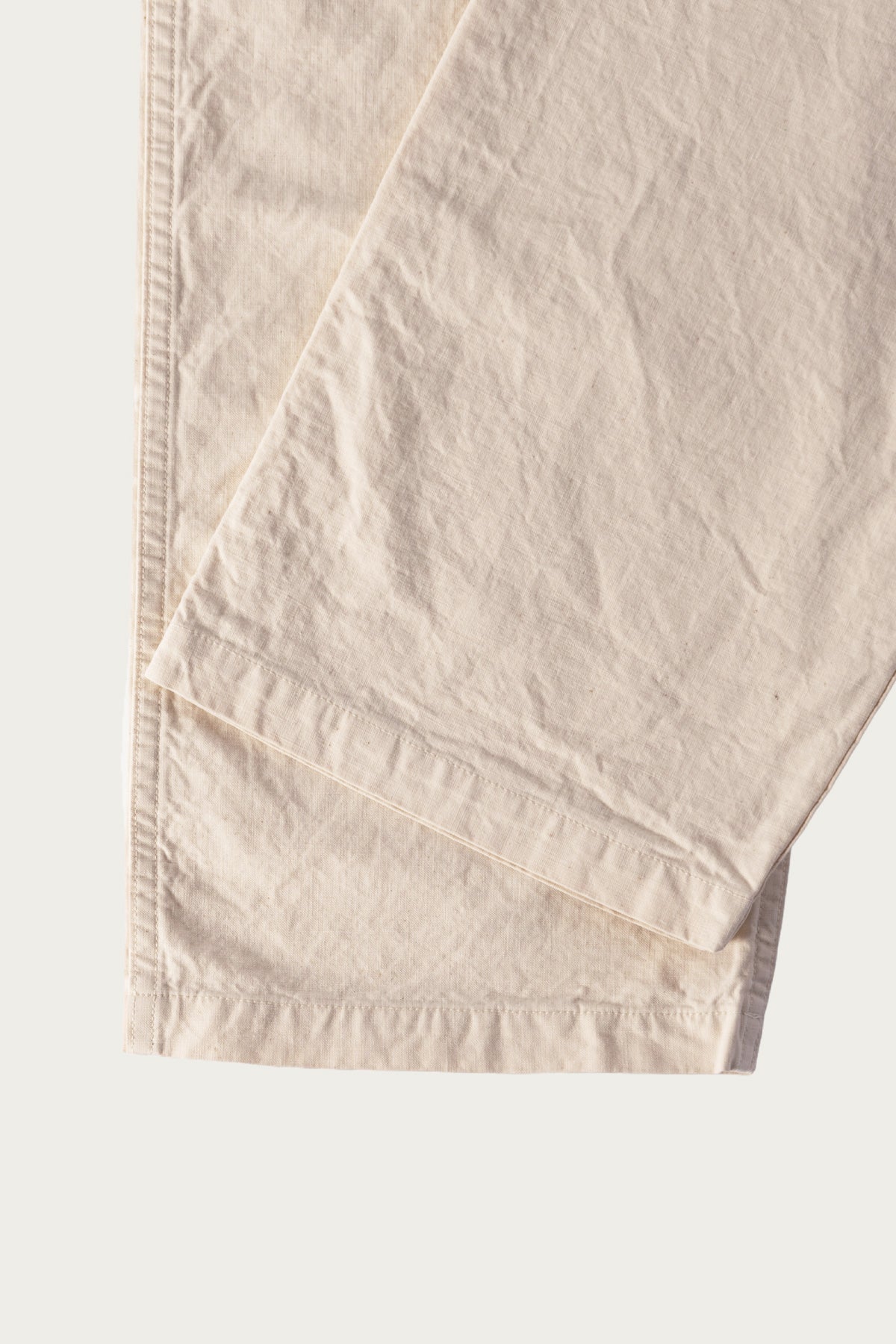 orSlow - Summer Fatigue Pants - Ecru - Canoe Club