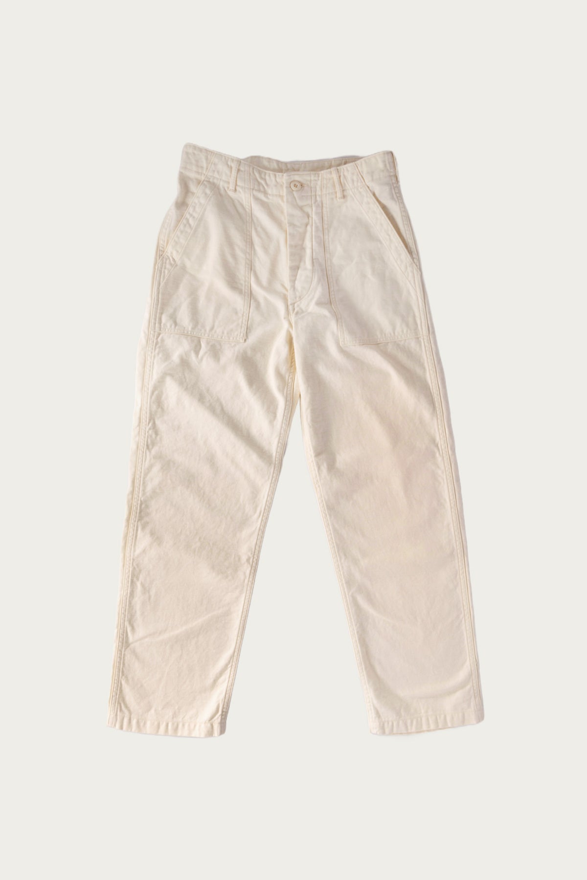 orSlow - US Army Fatigue Pants (Regular Fit) - Ecru - Canoe Club