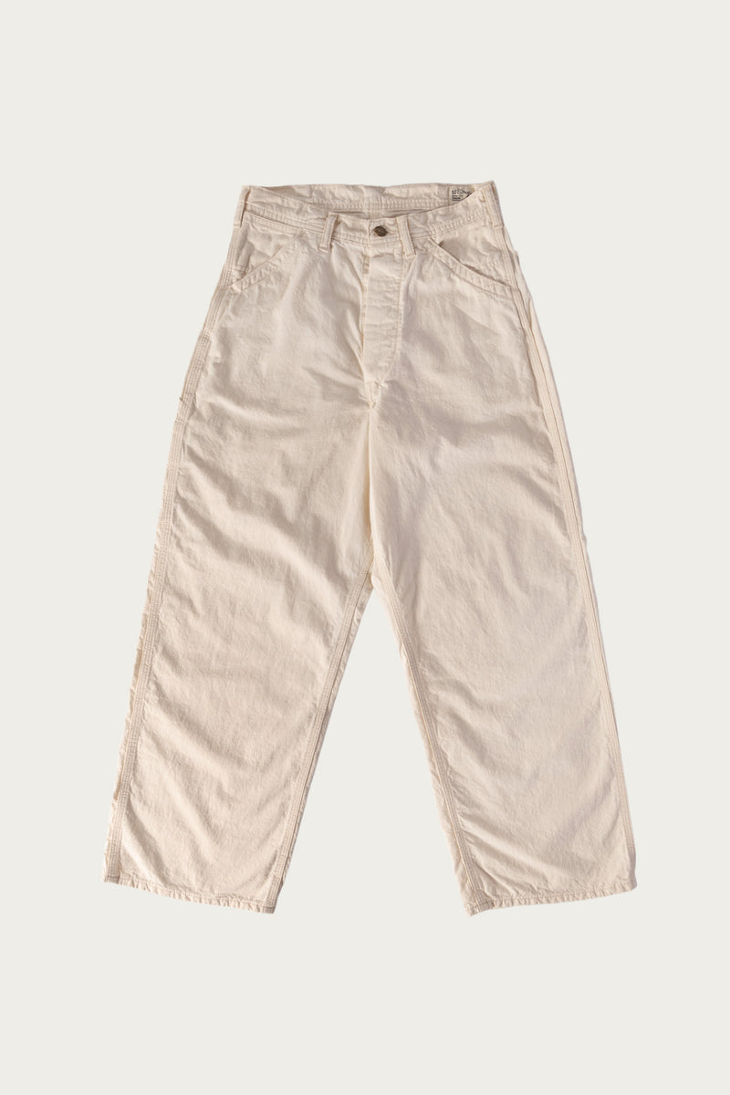 OrSlow Wide Fit 30's Painter Pants | Ecru | Canoe Club