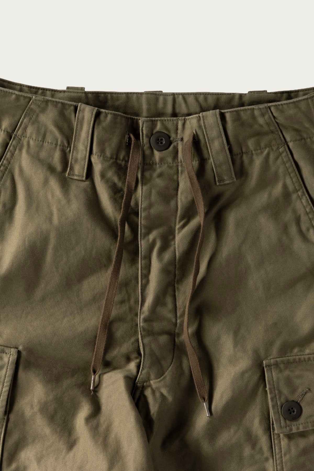 orSlow - Wide Fit Cargo Pants - Army Green - Canoe Club