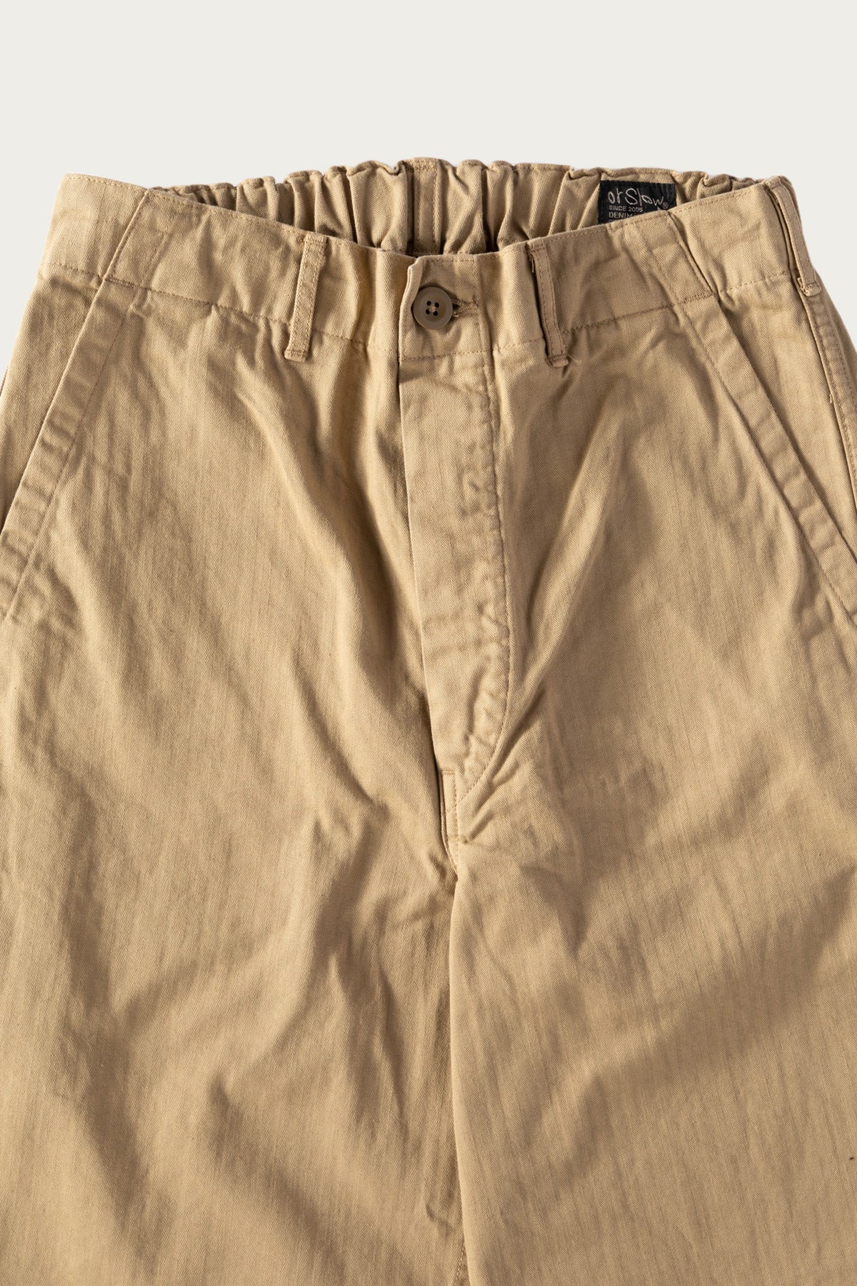orSlow - Wide Fit French Work Pants - Khaki - Canoe Club