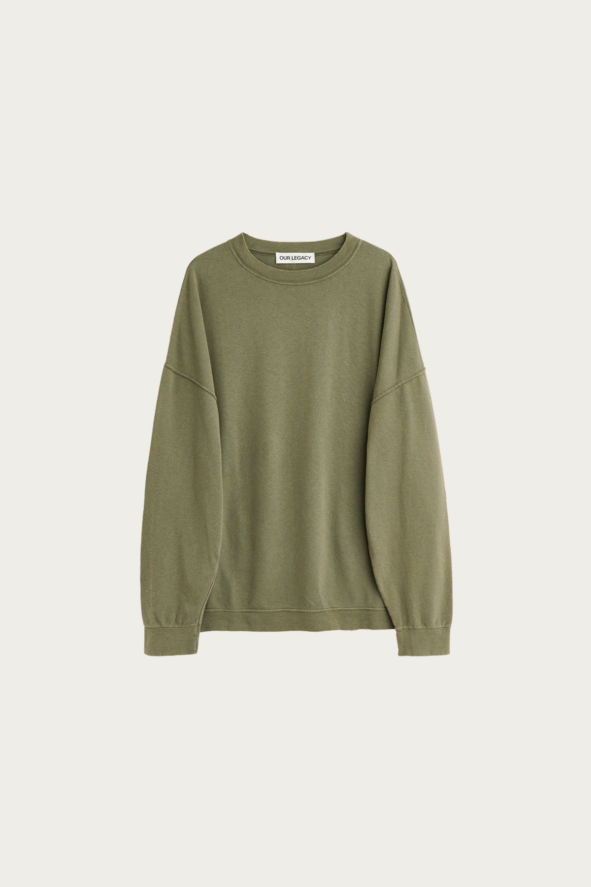 Our Legacy - Slack Sweatshirt - Worn Olive Rogue Loopback - Canoe Club