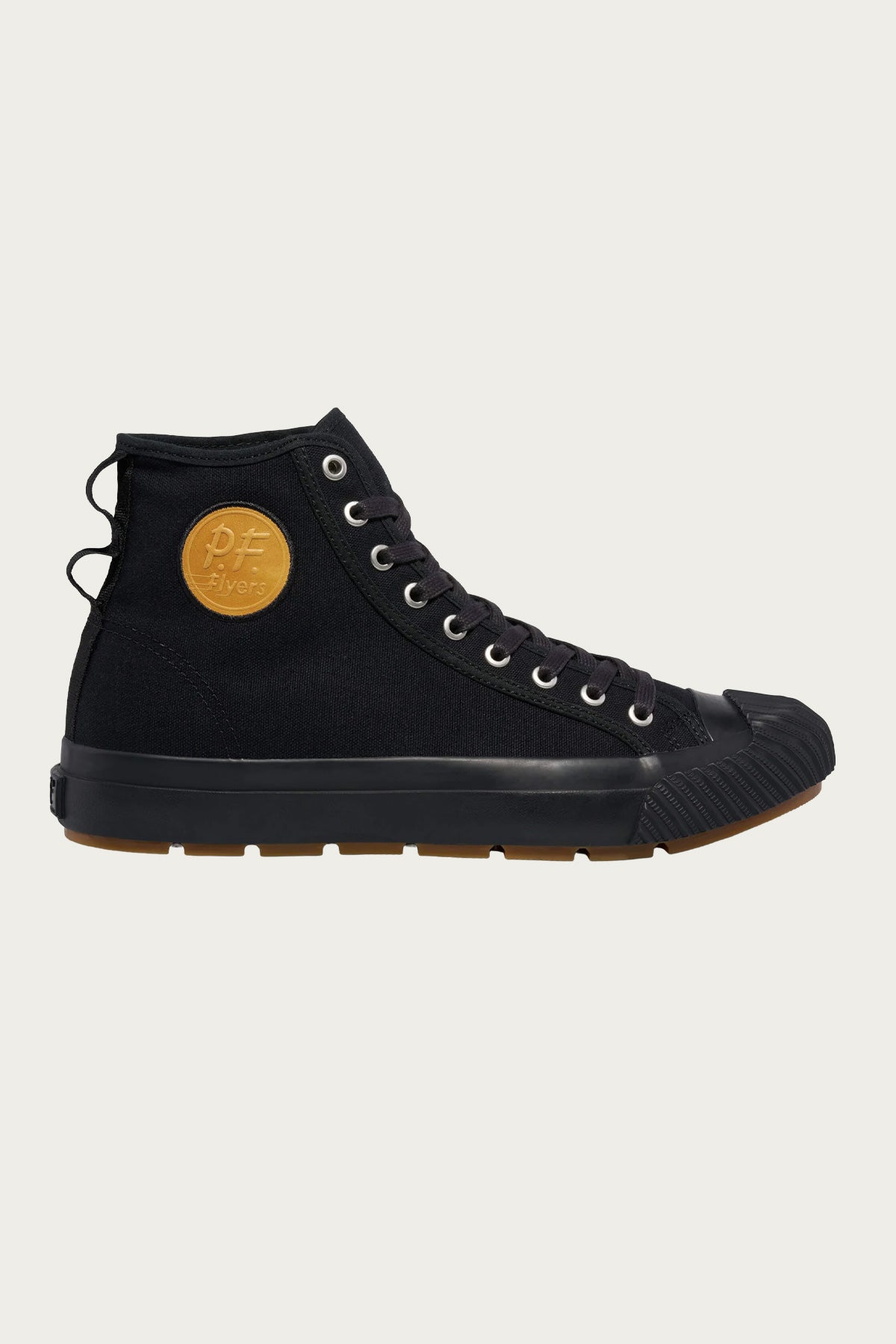 P.F. Flyers - Grounder Hi - Black/Black - Canoe Club