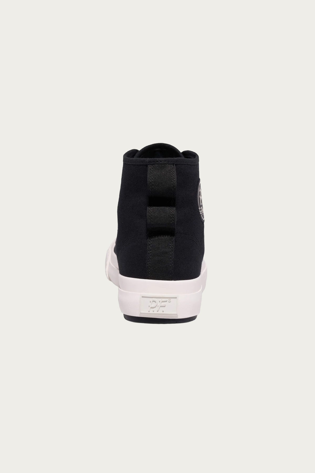 P.F. Flyers - Grounder Hi - Black/Sea Salt - Canoe Club