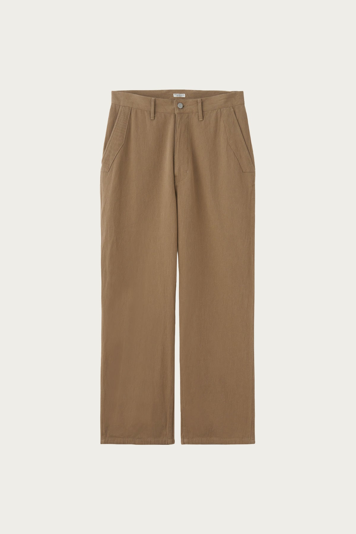 Phigvel - Drill Cloth Utility Trousers - Stone Khaki - Canoe Club