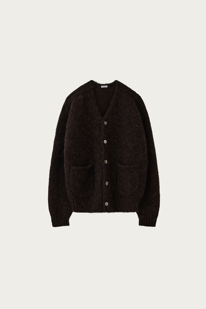 Phigvel カーディガン Phigvel Shaggydog Cardy | Brown | Canoe Club