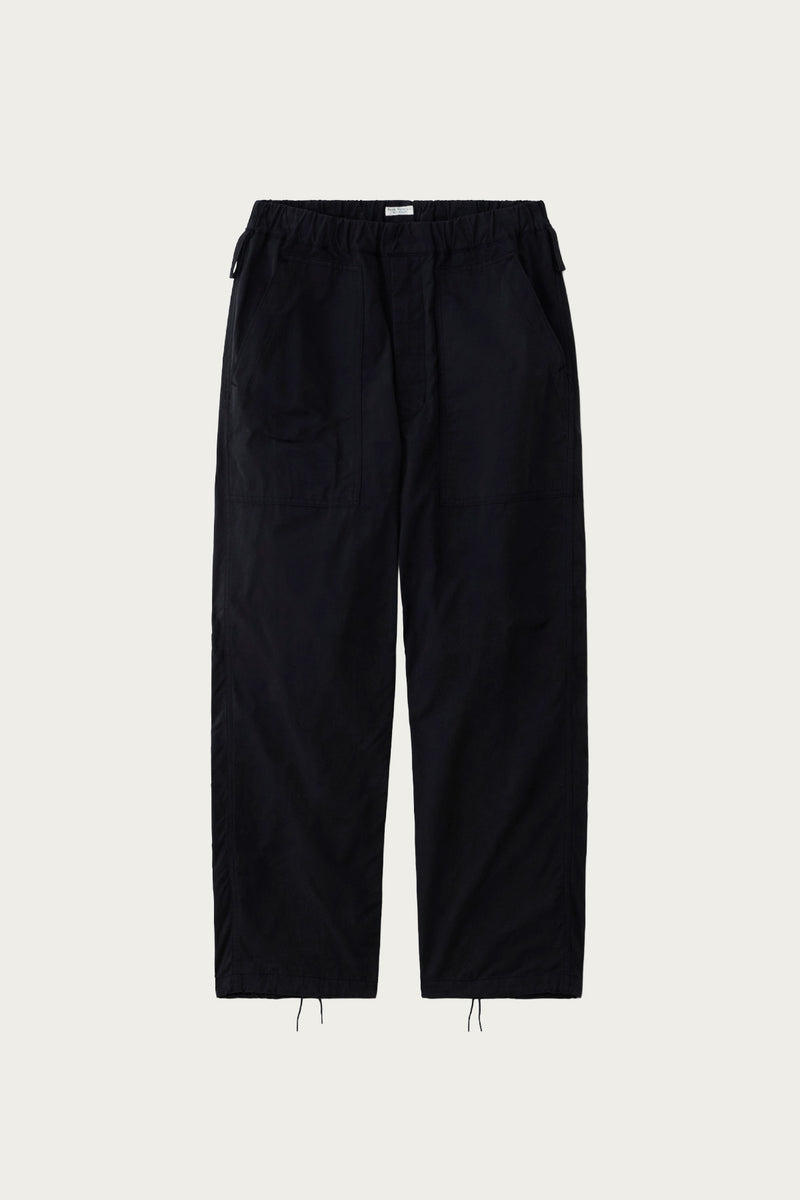 Phigvel Waxed Cloth String Trousers | Ink Navy | Canoe Club
