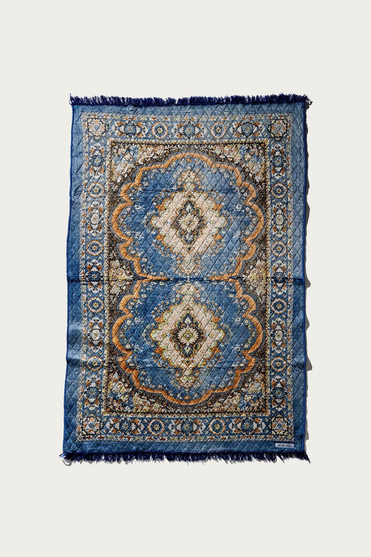 Puebco - Indian Festival Rug - Blue - Canoe Club