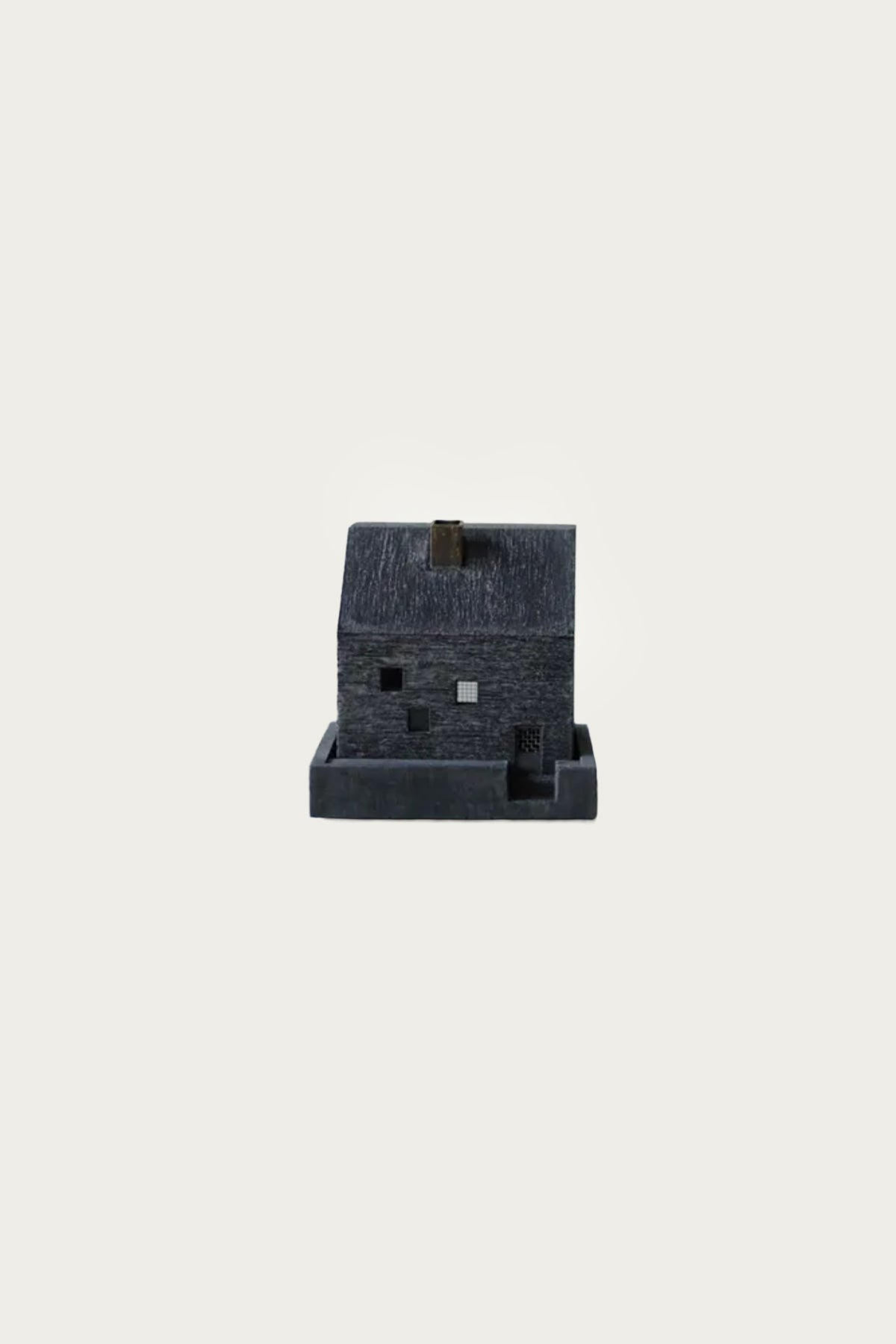 Pull Push - Cottage Incense Pot - Black - Canoe Club