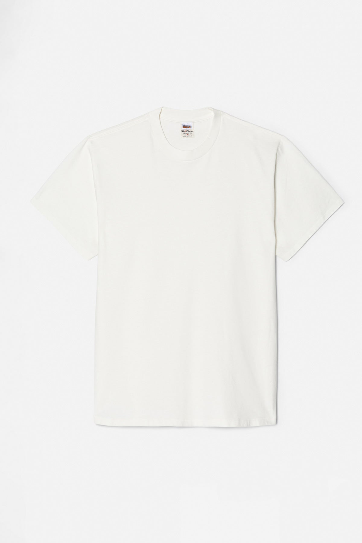 RE/DONE - Loose Tee - Old White - Canoe Club