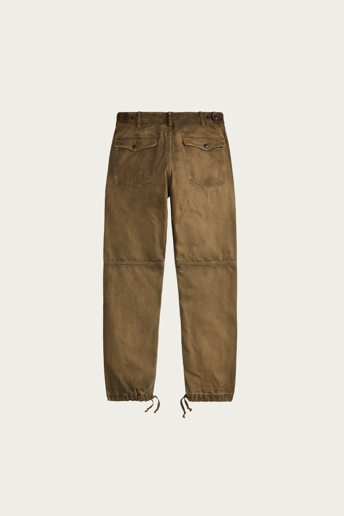 RRL - Cotton 3x1 Denim Kenton Work Pant - Distressed Brown - Canoe Club