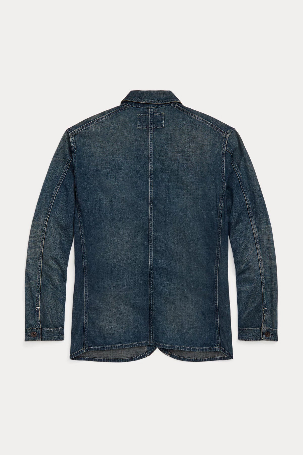 RRL - Cotton-Linen Denim Engineer Jacket - Torrington Wash - Canoe Club