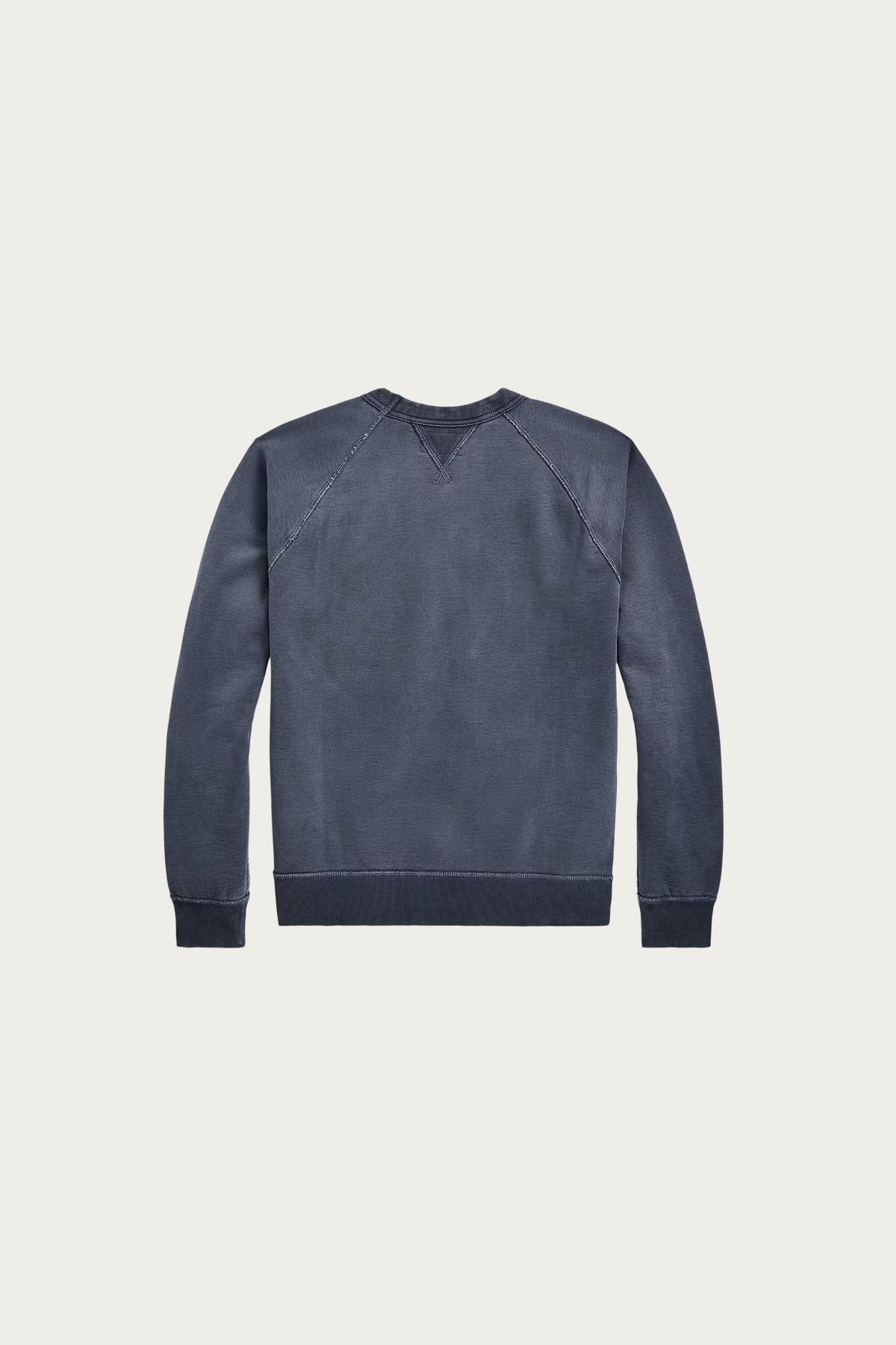 RRL - French Terry Crewneck - Navy - Canoe Club
