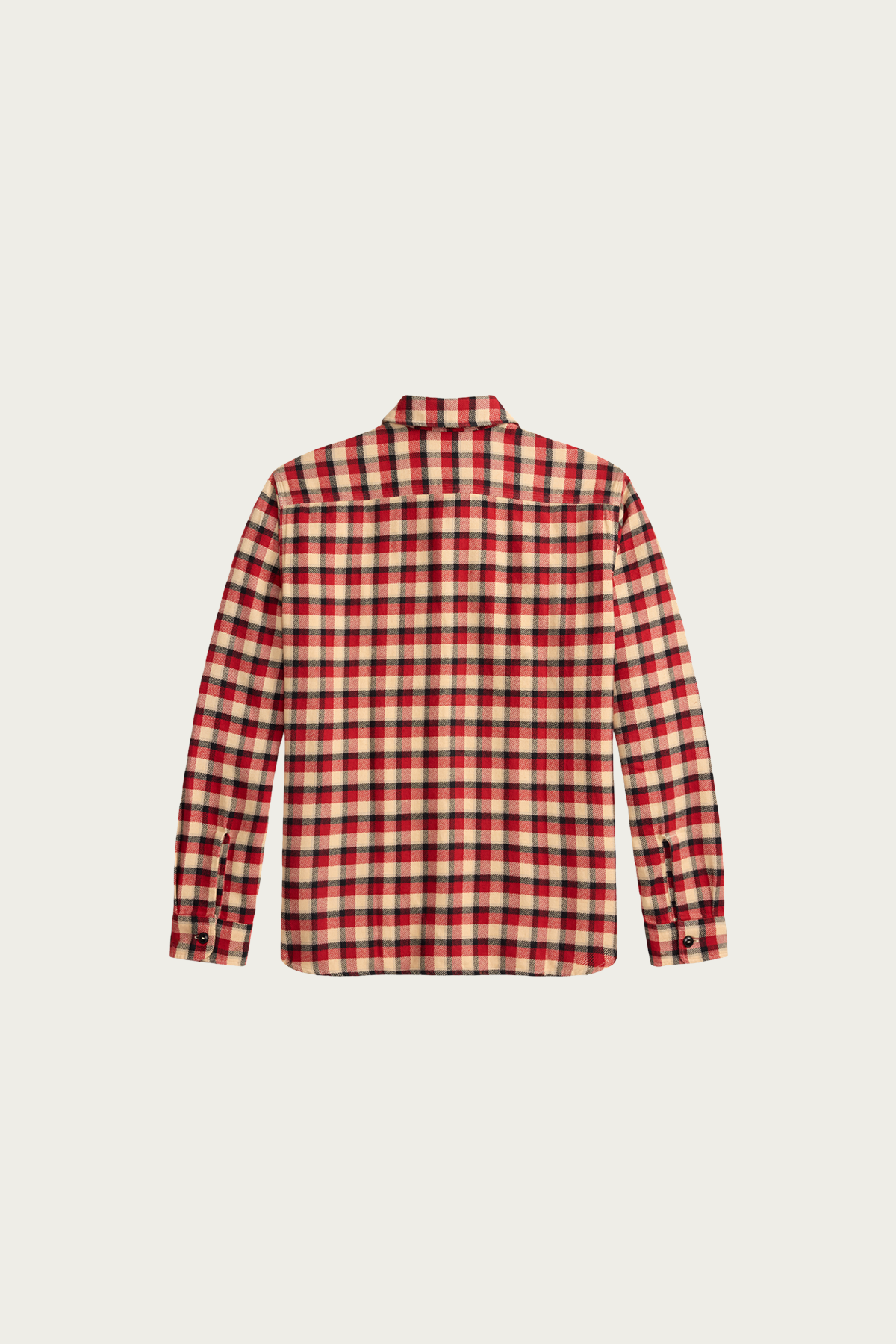 RRL - Long-Sleeve Cotton Matlock Sport Shirt - Red/Cream - Canoe Club