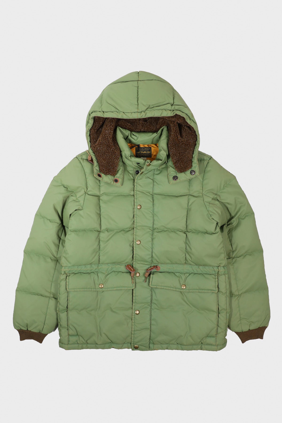 RRL - Nylon Sherpa Parka - Green - Canoe Club