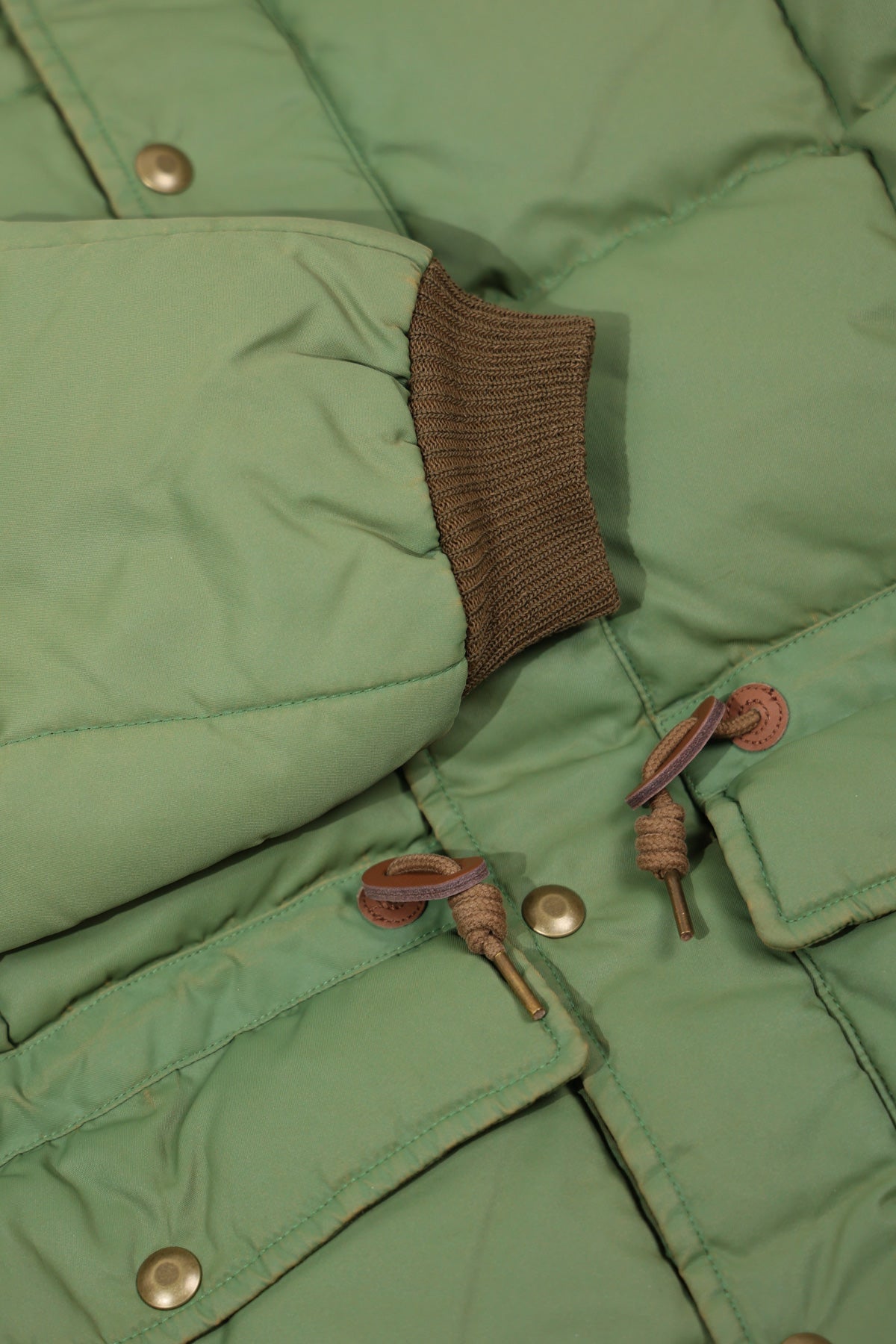 RRL - Nylon Sherpa Parka - Green - Canoe Club